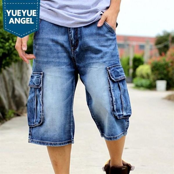 men's jeans brand mens large size loose baggy short for men hip hop denim pants rock blue pocket straight cargo trousers man1278w
men's jeans brand mens large size loose baggy short for men hip hop denim pants rock blue pocket straight cargo trousers man1278w