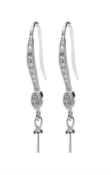 hook earring settings for drop pearls zircon 925 sterling silver earrings diy make finding 5 pairs8390185, Slivery;crystal
hook earring settings for drop pearls zircon 925 sterling silver earrings diy make finding 5 pairs8390185, Slivery;crystal