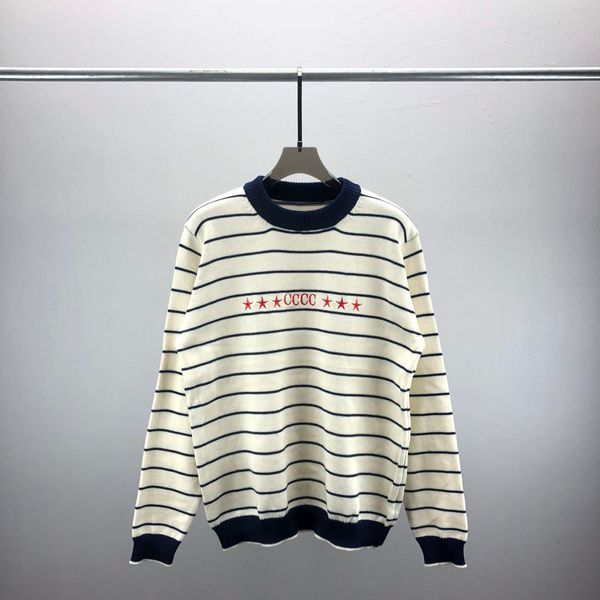 2 mens designer sweaters retro classic luxury sweatshirt men arm letter embroidery round neck comfortable high-quality jumper fashion cardig, White;black
2 mens designer sweaters retro classic luxury sweatshirt men arm letter embroidery round neck comfortable high-quality jumper fashion cardig, White;black