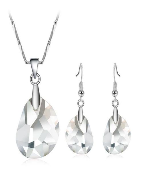 crystal bridal wedding jewelry clear peans crystal necklace earrings set silver women pendant necklace eardrop 2017 bridesmaid jew9141610, White
crystal bridal wedding jewelry clear peans crystal necklace earrings set silver women pendant necklace eardrop 2017 bridesmaid jew9141610, White
