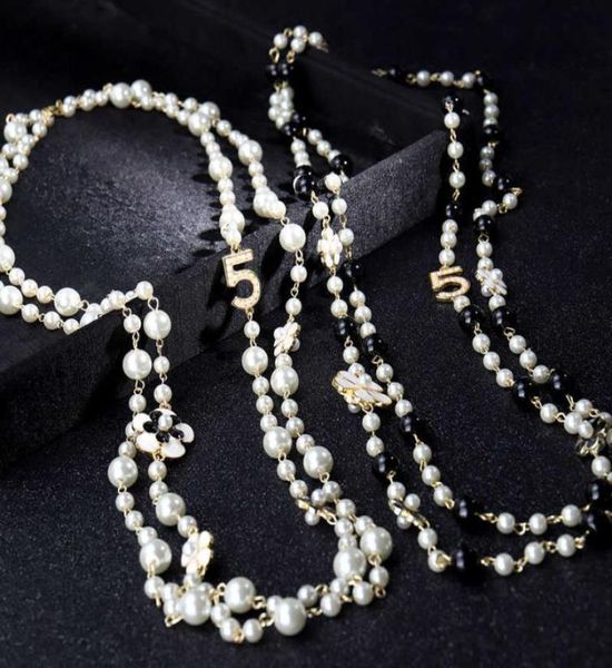 women long chains layered pearl beaded necklace collares de moda number 5 flower party jewelry5243929, Silver
women long chains layered pearl beaded necklace collares de moda number 5 flower party jewelry5243929, Silver