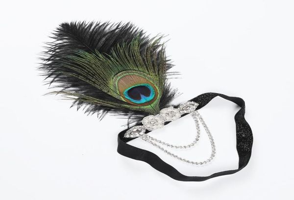 art deco 20th century peacock feather headdress gatsby feather headband8935049, Golden;silver
art deco 20th century peacock feather headdress gatsby feather headband8935049, Golden;silver