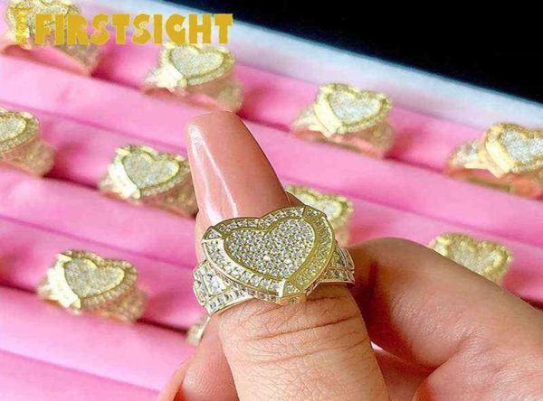gold silver color cz heart ring full iced out bling cubic zircon hearts ring hip hop punk men women jewelry 2111235408509, Slivery;golden
gold silver color cz heart ring full iced out bling cubic zircon hearts ring hip hop punk men women jewelry 2111235408509, Slivery;golden