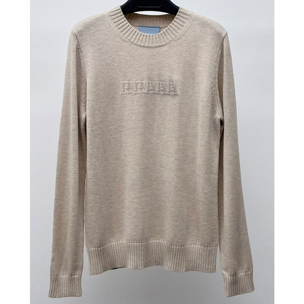 8.11 fashion casual letter jacquard crew neck long sleeve wool knitted pullover women's sweaters, White;black
8.11 fashion casual letter jacquard crew neck long sleeve wool knitted pullover women's sweaters, White;black