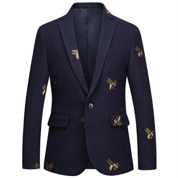 excellent quality baroque designer classic men's blazer jacket single button bee embroidery wool blend blazer plus size m-6xl212h, White;black
excellent quality baroque designer classic men's blazer jacket single button bee embroidery wool blend blazer plus size m-6xl212h, White;black