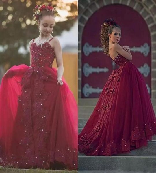 burgundy crystals beaded girls pageant dresses spaghetti straps tulle long formal kids first communion gowns lace appliqued6977311, White;red
burgundy crystals beaded girls pageant dresses spaghetti straps tulle long formal kids first communion gowns lace appliqued6977311, White;red