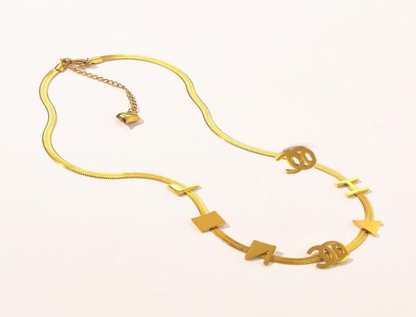 womens necklace choker chain 18k gold plated stainless steel designer letter necklaces pendant statement fashion wedding jewelry a3026612, Silver
womens necklace choker chain 18k gold plated stainless steel designer letter necklaces pendant statement fashion wedding jewelry a3026612, Silver