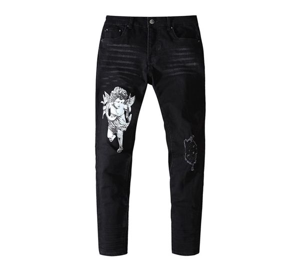 mens jeans hole angel printing new design european and american washed old pants fashion4888050, Blue
mens jeans hole angel printing new design european and american washed old pants fashion4888050, Blue