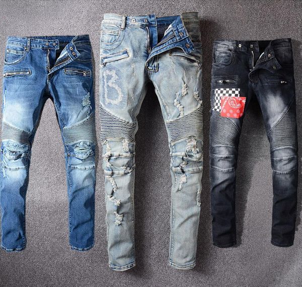 mens designer jeans slim thick pants distressed ripped fit motorcycle biker denim for men s fashion mans black pants 20ss pour hom2457590, Blue
mens designer jeans slim thick pants distressed ripped fit motorcycle biker denim for men s fashion mans black pants 20ss pour hom2457590, Blue