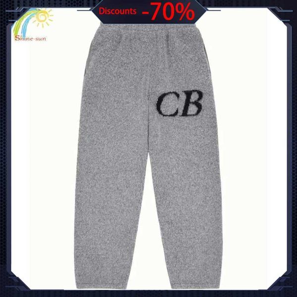 men's pants winter new letter jacquard cole buxton knit trousers men women oversize t2212058ld3, Black
men's pants winter new letter jacquard cole buxton knit trousers men women oversize t2212058ld3, Black