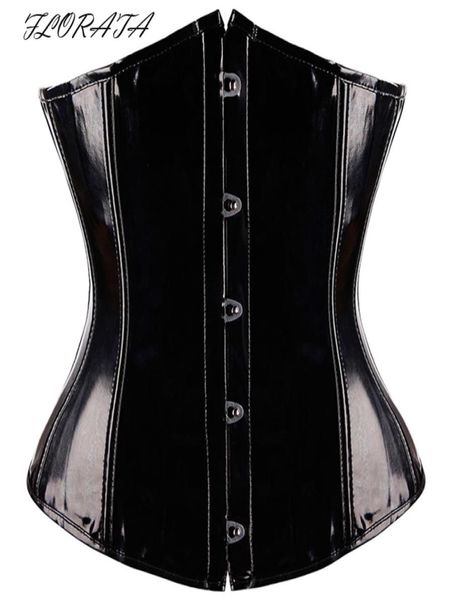 gothic fetish black underbust corset pvc vinyl bustier laceup punk s2xl body shaper5708762, Black;white
gothic fetish black underbust corset pvc vinyl bustier laceup punk s2xl body shaper5708762, Black;white