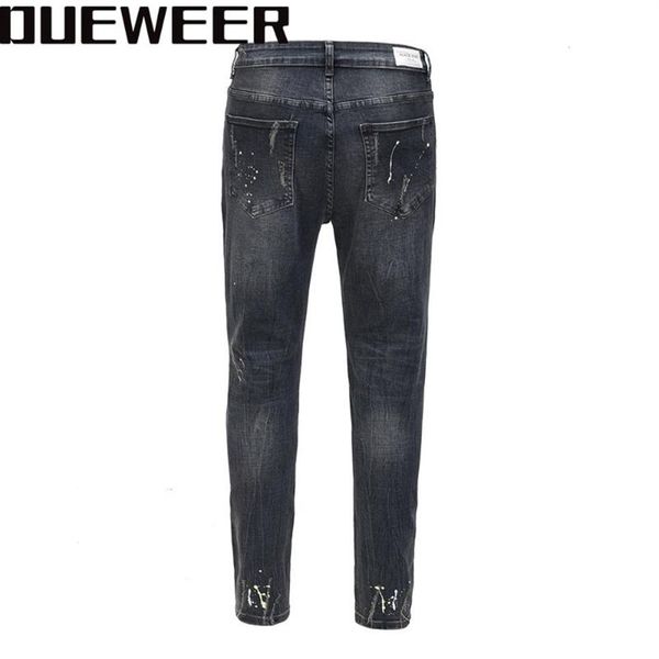 dueweer swag washed destroyed jean streetwear knee hole biker jeans men trend fashion splash ink skinny jeans pants for men208m, Blue
dueweer swag washed destroyed jean streetwear knee hole biker jeans men trend fashion splash ink skinny jeans pants for men208m, Blue