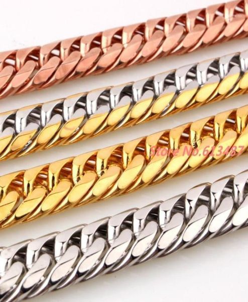 740quot customed size heavy 316l stainless steel silvergoldrose gold color curb cuban chain mens necklacebracele4664755, Silver
740quot customed size heavy 316l stainless steel silvergoldrose gold color curb cuban chain mens necklacebracele4664755, Silver