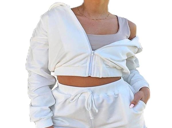 women summer 2pcs outfits running long sleeve zipper high waist sports suit casual autumn sportswear4009417, Gray 
women summer 2pcs outfits running long sleeve zipper high waist sports suit casual autumn sportswear4009417, Gray