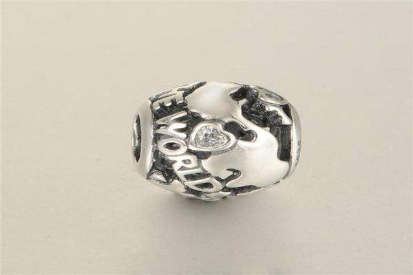 real 925 sterling silver around the world charms beads fit for style bracelet women fashion jewelry8319999, Black
real 925 sterling silver around the world charms beads fit for style bracelet women fashion jewelry8319999, Black