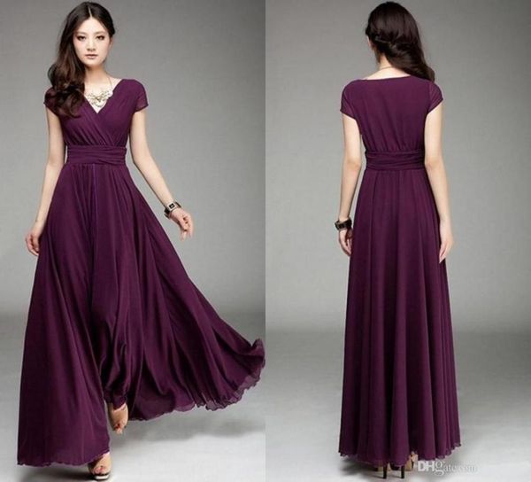 v neck short sleeve long chiffon bridesmaid dresses with ruffle elegant a line prom dresses floor length wedding party dress4685668, White;pink
v neck short sleeve long chiffon bridesmaid dresses with ruffle elegant a line prom dresses floor length wedding party dress4685668, White;pink