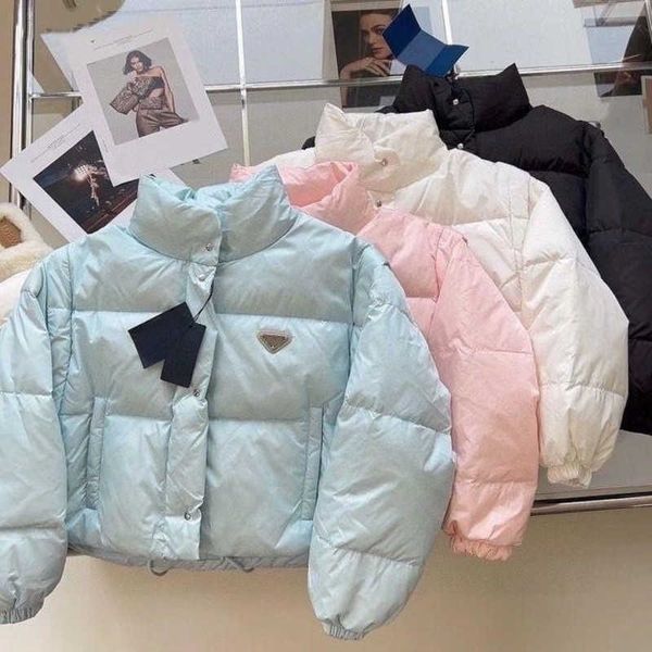 winter short down jacket detachable sleeves vest designer jackets loose cardigan cold-proof warm parka coat triangle logo padded coats, Black
winter short down jacket detachable sleeves vest designer jackets loose cardigan cold-proof warm parka coat triangle logo padded coats, Black
