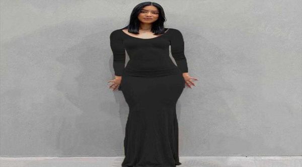 skims womens clothing long dress casual slim fit sleeved home7407919, Black;gray
skims womens clothing long dress casual slim fit sleeved home7407919, Black;gray