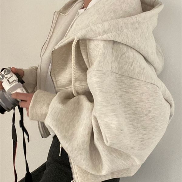 men's hoodies sweatshirts 6colors 2023 korean women autumn winter hoodie coats short warm zipper jacket casual female coat s d2525 2308, Black
men's hoodies sweatshirts 6colors 2023 korean women autumn winter hoodie coats short warm zipper jacket casual female coat s d2525 2308, Black