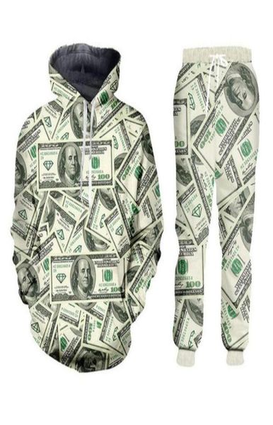 2020 new fashion money pattern 100 dollar 3d print women men hoodies jogger pants tracksuits hoodie pants 88503513458884, Black;brown
2020 new fashion money pattern 100 dollar 3d print women men hoodies jogger pants tracksuits hoodie pants 88503513458884, Black;brown