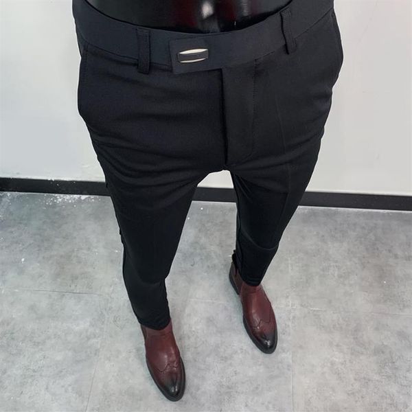 men's slim fit suit pants business dress pant social wedding trousers fashion male clothing stretch pantalon homme classique2480, White;black
men's slim fit suit pants business dress pant social wedding trousers fashion male clothing stretch pantalon homme classique2480, White;black