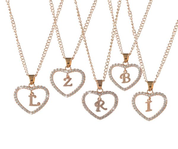 new fashion handmade women gift rose gold plated crystal letter pendant necklace8918670, Silver
new fashion handmade women gift rose gold plated crystal letter pendant necklace8918670, Silver