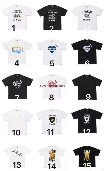 bawv men and women trend t-shirt fashion brand human made lucky bag 3 pieces correct version printed short sleeve cylinder bamboo joint cott, White;black
bawv men and women trend t-shirt fashion brand human made lucky bag 3 pieces correct version printed short sleeve cylinder bamboo joint cott, White;black
