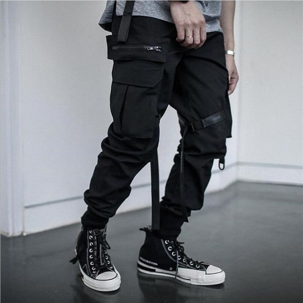 multi pocket hip hop streetwear men's black joggers pants men cotton ribbon cargo pant trousers elastic waist273k
multi pocket hip hop streetwear men's black joggers pants men cotton ribbon cargo pant trousers elastic waist273k