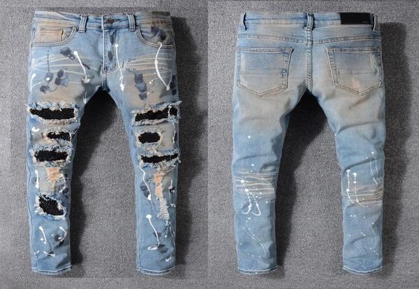 men039s classic jeans men male jean homme size 2840 mens fashions pants denim biker pant slim fit straight trousers ripped1 de7044093, Blue
men039s classic jeans men male jean homme size 2840 mens fashions pants denim biker pant slim fit straight trousers ripped1 de7044093, Blue
