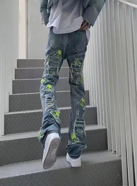 embroidery ripped hole washed jeans mens streetwear straight oversized casual denim trousers2018989, Blue
embroidery ripped hole washed jeans mens streetwear straight oversized casual denim trousers2018989, Blue