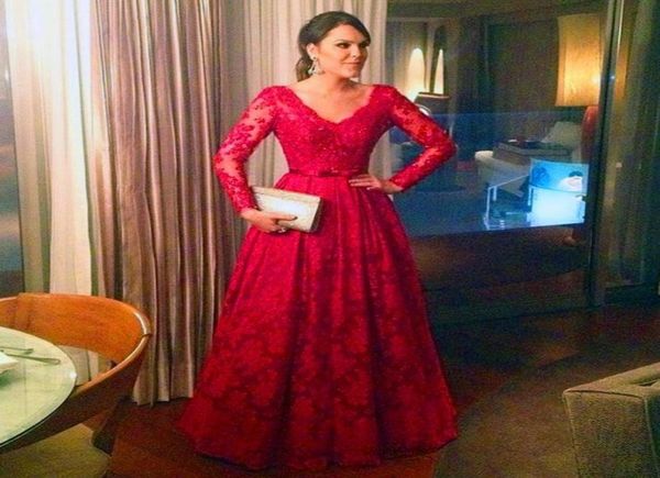 lace evening dresses with v neck beads sequins sash bow long sleeve prom dresses red a line zipper back formal dresses evening gow3053503, Black;red
lace evening dresses with v neck beads sequins sash bow long sleeve prom dresses red a line zipper back formal dresses evening gow3053503, Black;red