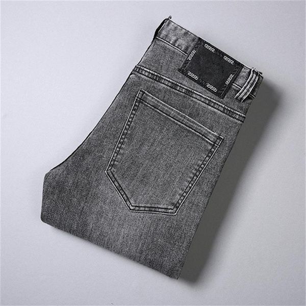 autumn designer mens jeans design luxury fashion casual elastic slim-fit high-quality trousers famous brand zipper slim skinny pan238k, Blue
autumn designer mens jeans design luxury fashion casual elastic slim-fit high-quality trousers famous brand zipper slim skinny pan238k, Blue