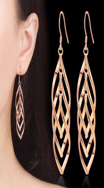 fashion long rose gold dangle earrings jewelry for women s925 sterling silver tassel rope wave hollow ear rings9613626
fashion long rose gold dangle earrings jewelry for women s925 sterling silver tassel rope wave hollow ear rings9613626