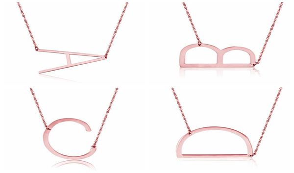 letter pendant alphabet intitial rose gold stainless steel necklaces choker character necklace women fashion jewelry whole8657788, Silver
letter pendant alphabet intitial rose gold stainless steel necklaces choker character necklace women fashion jewelry whole8657788, Silver