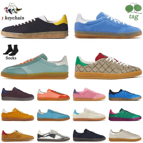 2023 new smbas gazelle designer indoor sneakers shoes light blue suede wales bonner silver metallic for mens women original vegan trainers s, Black
2023 new smbas gazelle designer indoor sneakers shoes light blue suede wales bonner silver metallic for mens women original vegan trainers s, Black