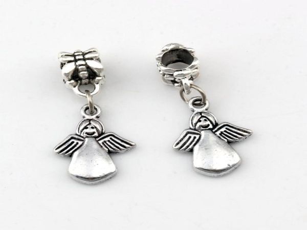 100pcslot dangle antique silver cute angel alloy charm beads for jewelry making bracelet necklace findings 122x30mm6326266, Bronze;silver
100pcslot dangle antique silver cute angel alloy charm beads for jewelry making bracelet necklace findings 122x30mm6326266, Bronze;silver