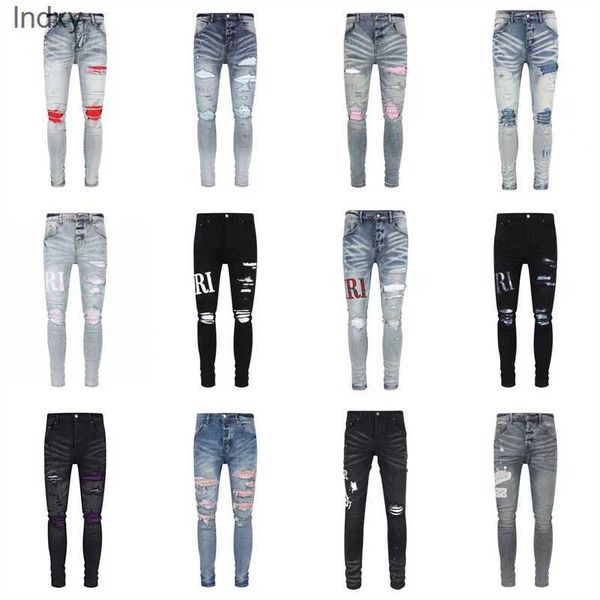 luxurys designers jeans distressed france fashion pierre straight men's biker hole stretch denim casual jean men skinny pants elasticit, Blue
luxurys designers jeans distressed france fashion pierre straight men's biker hole stretch denim casual jean men skinny pants elasticit, Blue