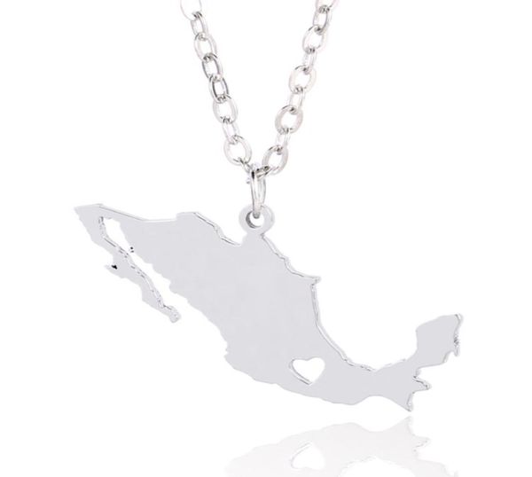mexico map pendant necklace with love heart hometown souvenir necklaces stainless steel women charm jewelry whole8355573, Silver
mexico map pendant necklace with love heart hometown souvenir necklaces stainless steel women charm jewelry whole8355573, Silver