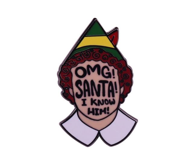 omg santa i know him enamel pin funny saying brooch elf movie christmas winter inspired jewelry9809606, Blue
omg santa i know him enamel pin funny saying brooch elf movie christmas winter inspired jewelry9809606, Blue