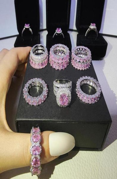 cluster rings 2022 arrival luxury real 925 sterling silver pink engagement wedding ring set band eternity for women party gift jew9854390, Golden;silver
cluster rings 2022 arrival luxury real 925 sterling silver pink engagement wedding ring set band eternity for women party gift jew9854390, Golden;silver