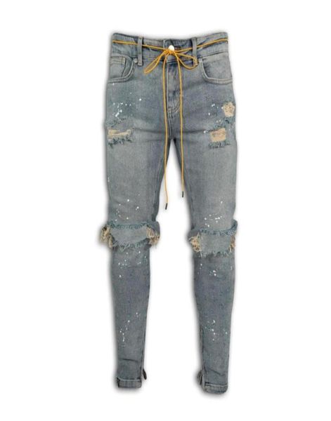 fashion ankle zipper skinny jeans men039s jeans stretch destroyed ripped paint point design8971260, Blue
fashion ankle zipper skinny jeans men039s jeans stretch destroyed ripped paint point design8971260, Blue