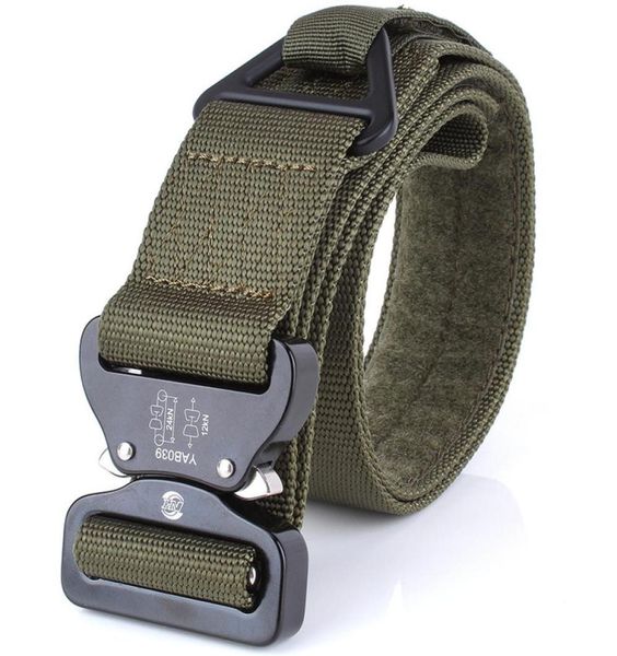 45 cm aviation aluminum buckle outdoor tactical beltmen039s army training beltvertical lift safety nylon belts8698665, Black;green
45 cm aviation aluminum buckle outdoor tactical beltmen039s army training beltvertical lift safety nylon belts8698665, Black;green