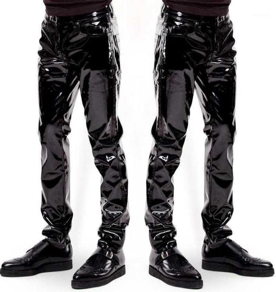 men039s pants mens elastic faux leather pvc motorcycle ridding black slim fit dance party trousers biker for male4435643
men039s pants mens elastic faux leather pvc motorcycle ridding black slim fit dance party trousers biker for male4435643