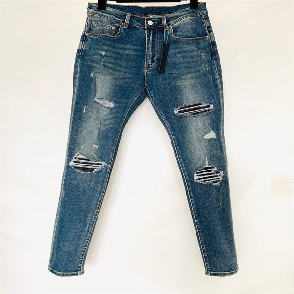 mens jeans shorts long pants skinny knee black spell leather destroy the quilt ripped hole fashion jean men designers clothes shoe299r, Blue
mens jeans shorts long pants skinny knee black spell leather destroy the quilt ripped hole fashion jean men designers clothes shoe299r, Blue