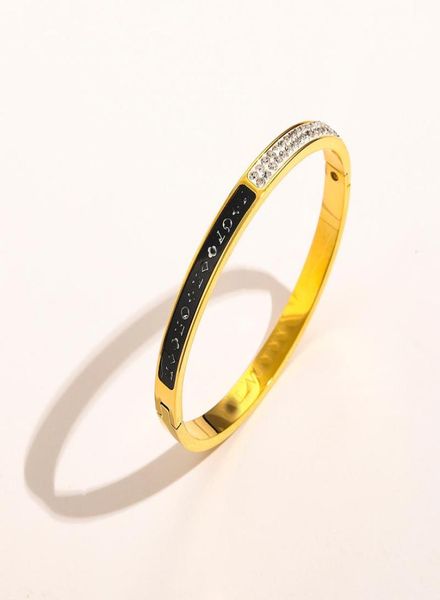 europe america fashion style bracelets bangle women bangle luxury designer jewelry 18k gold plated stainless steel wedding lovers 9748696, Black
europe america fashion style bracelets bangle women bangle luxury designer jewelry 18k gold plated stainless steel wedding lovers 9748696, Black