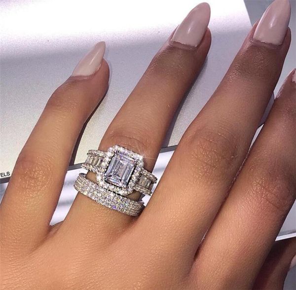 choucong brand unique stunning wedding rings luxury jewelry 925 sterling silver princess cut white z cz diamond eternity women8326868, Slivery;golden
choucong brand unique stunning wedding rings luxury jewelry 925 sterling silver princess cut white z cz diamond eternity women8326868, Slivery;golden