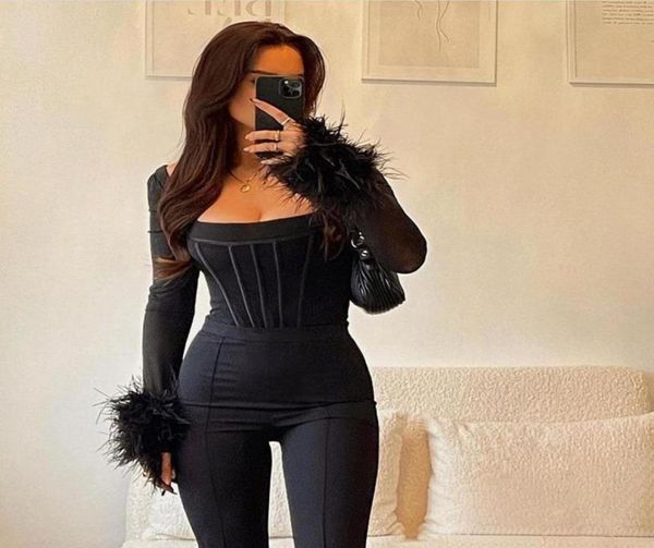 women039s tshirt mesh feather corset long sleeve women t shirt 2022 spring summer clothes tshirt y2k bodicewomen0397954656, White
women039s tshirt mesh feather corset long sleeve women t shirt 2022 spring summer clothes tshirt y2k bodicewomen0397954656, White