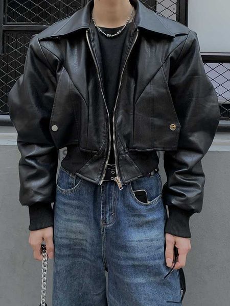 men's jackets mauroicardi spring autumn cool waterproof black pu leather jacket men shoulder pads long sleeve zipper luxury designer cl, Black;brown
men's jackets mauroicardi spring autumn cool waterproof black pu leather jacket men shoulder pads long sleeve zipper luxury designer cl, Black;brown