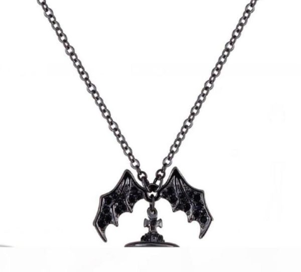 queen mother demon evil titanium black wings diamond saturn necklace super cool punk bat2973854, Silver
queen mother demon evil titanium black wings diamond saturn necklace super cool punk bat2973854, Silver