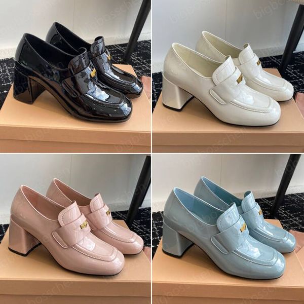 new square toes coin chunky heels loafers designer dress shoes office party women's high-heeled sandals 6.5cm leather casual shoes, Black
new square toes coin chunky heels loafers designer dress shoes office party women's high-heeled sandals 6.5cm leather casual shoes, Black
